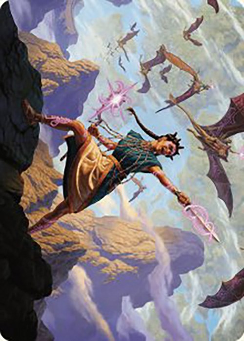 {A} Warden of the Inner Sky Art Card [The Lost Caverns of Ixalan Art Series][ALCI 007]