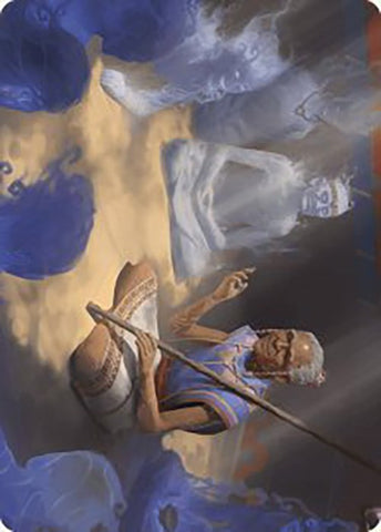 {A} Ancestral Reminiscence Art Card [The Lost Caverns of Ixalan Art Series][ALCI 009]