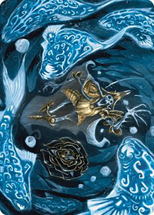 {A} Eaten by Piranhas Art Card [The Lost Caverns of Ixalan Art Series][ALCI 011]