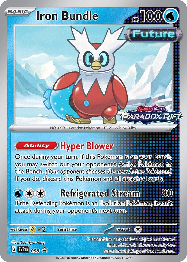[PKM-R] Iron Bundle (058) [Scarlet & Violet: Black Star Promos]