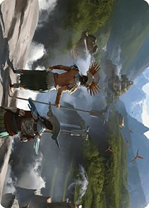 {A} Glimpse the Core Art Card [The Lost Caverns of Ixalan Art Series][ALCI 025]