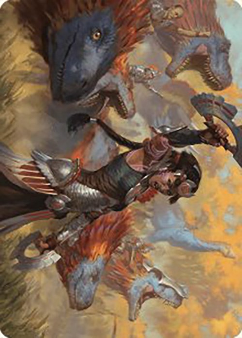 {A} Huatli, Poet of Unity Art Card [The Lost Caverns of Ixalan Art Series][ALCI 027]