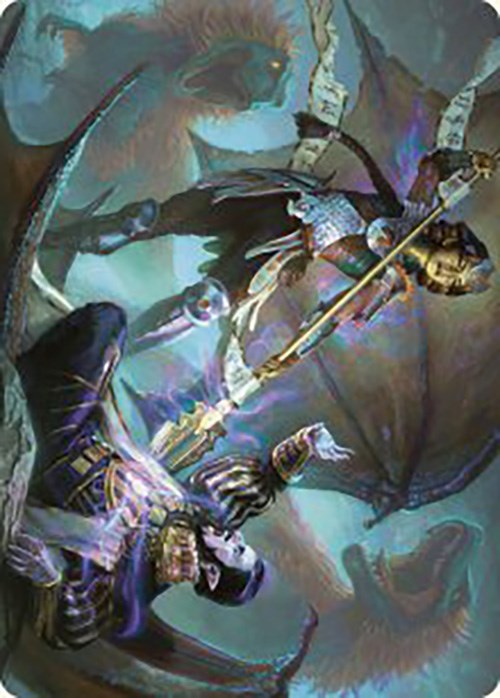 {A} Huatli's Final Strike Art Card [The Lost Caverns of Ixalan Art Series][ALCI 028]