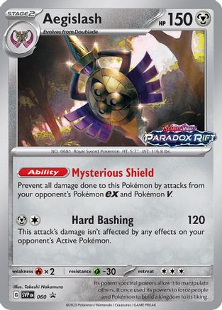 [PKM] Aegislash (060) [Scarlet & Violet: Black Star Promos]