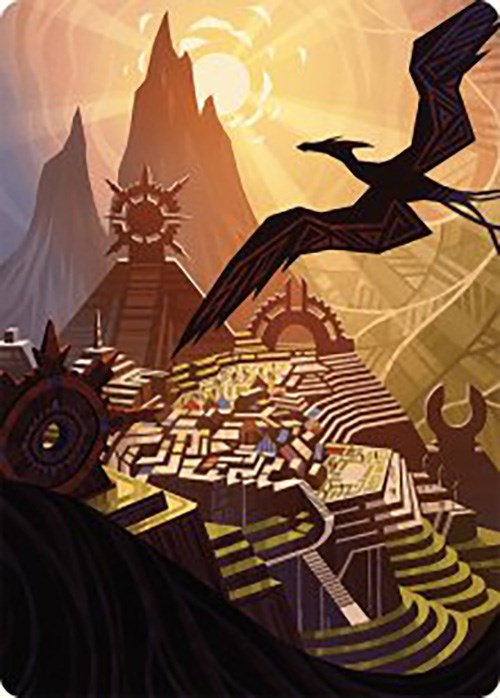{A} Plains Art Card [The Lost Caverns of Ixalan Art Series][ALCI 044]