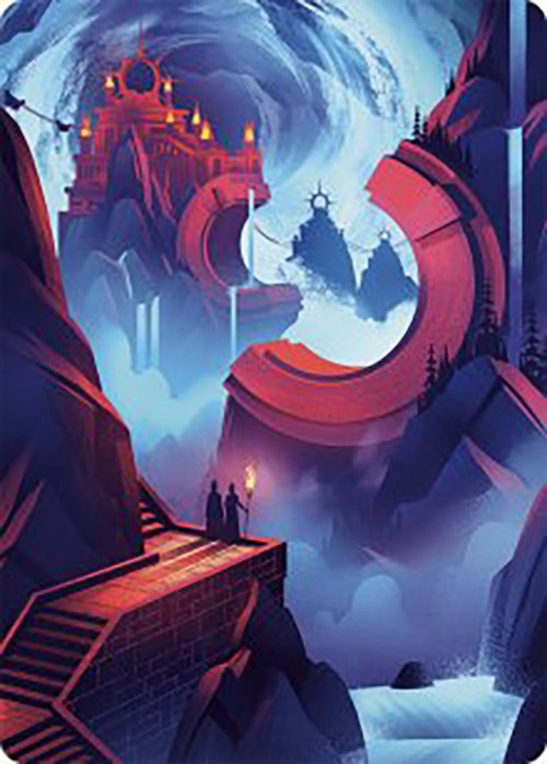 {A} Mountain Art Card [The Lost Caverns of Ixalan Art Series][ALCI 045]