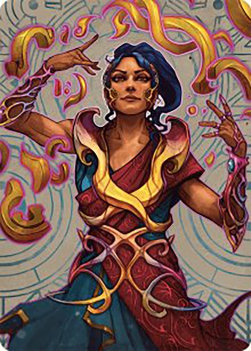 {A} Saheeli, the Sun's Brilliance Art Card [The Lost Caverns of Ixalan Art Series][ALCI 052]