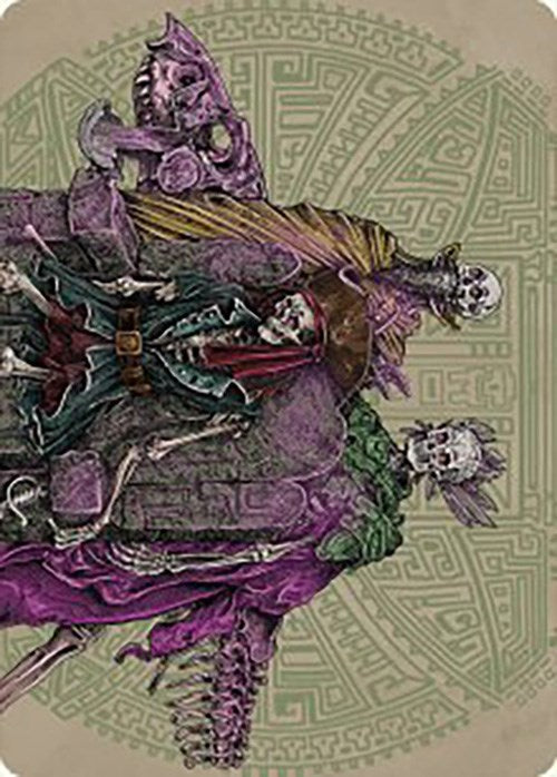 {A} Throne of the Grim Captain Art Card [The Lost Caverns of Ixalan Art Series][ALCI 055]