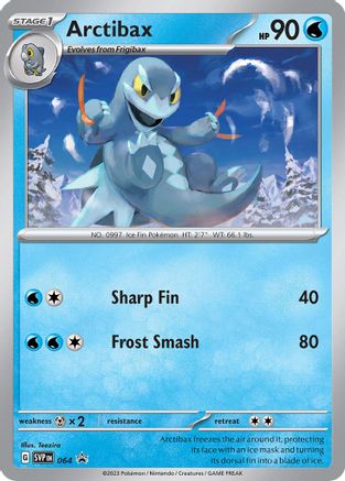[PKM] Arctibax (064) [Scarlet & Violet: Black Star Promos]