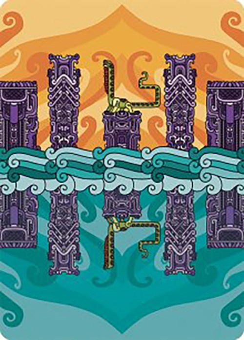 {A} Echoing Deeps Art Card [The Lost Caverns of Ixalan Art Series][ALCI 064]