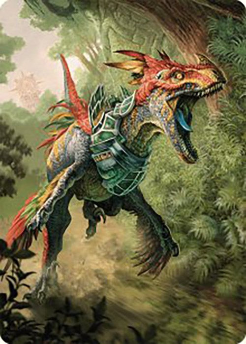 {A} Dinosaur Token Art Card [The Lost Caverns of Ixalan Art Series Tokens][ALCI 067]
