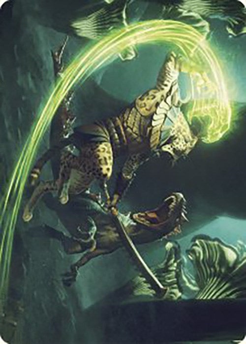 {A} Contest of Claws Art Card [The Lost Caverns of Ixalan Art Series][ALCI 072]