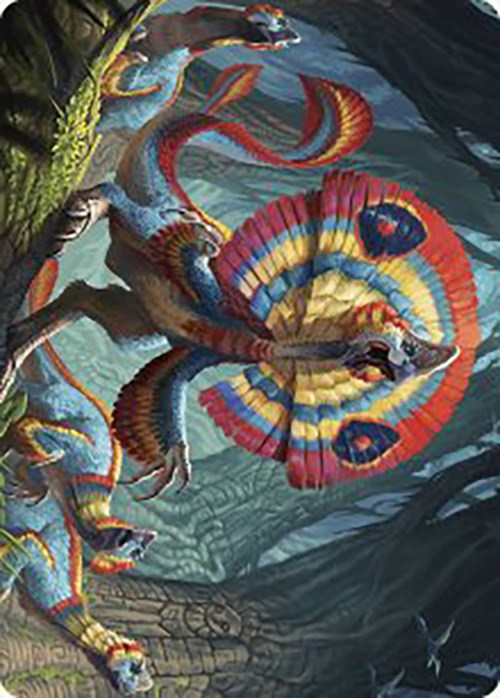{A} Sunfrill Imitator Art Card [The Lost Caverns of Ixalan Art Series][ALCI 078]
