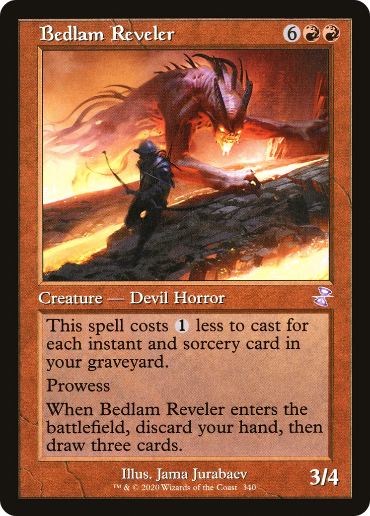 {R} Bedlam Reveler (Timeshifted) [Time Spiral Remastered][TSR 340]