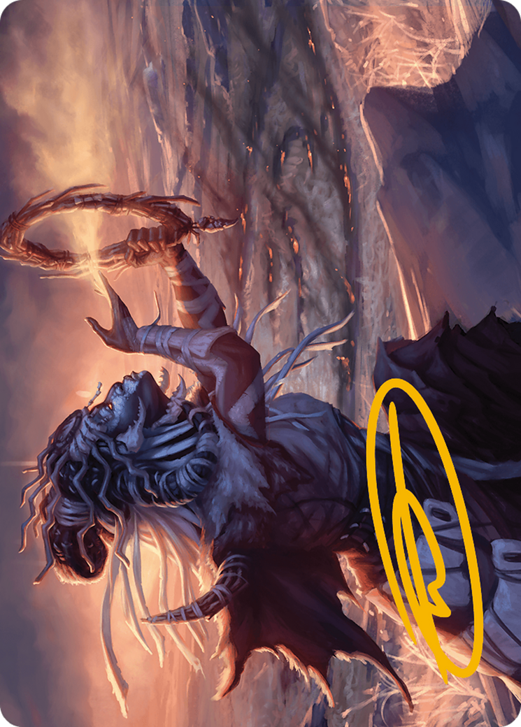 {A} Witch Enchanter Art Card (Gold-Stamped Signature) [Modern Horizons 3 Art Series][GS AMH3 016]