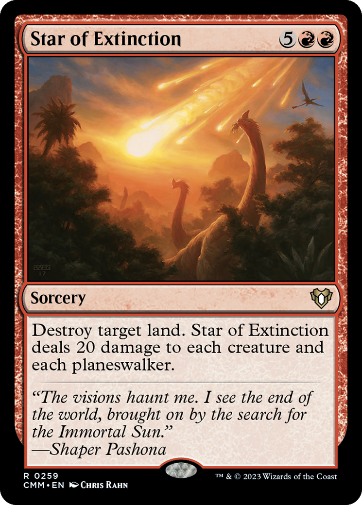 {R} Star of Extinction [Commander Masters][CMM 259]