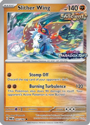 [PKM] Slither Wing (107/182) (Store Exclusive Promo) [Miscellaneous Cards]