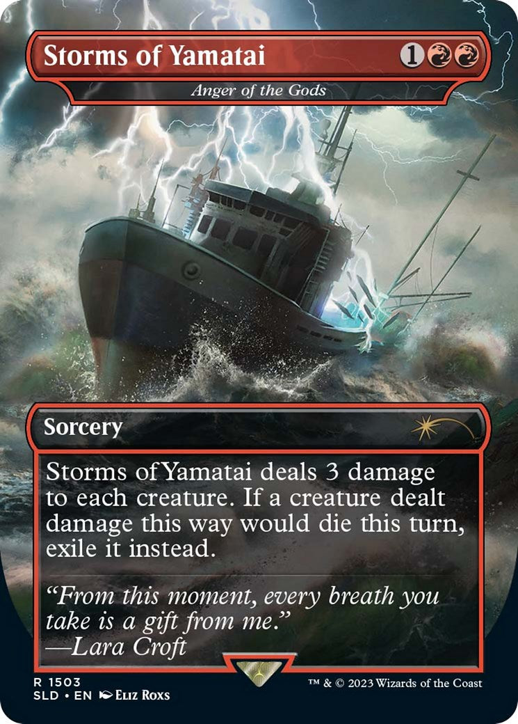 {R} Storms of Yamatai - Anger of the Gods [Secret Lair Drop Series][SLD 1503]