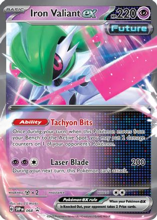 [PKM] Iron Valiant ex (068) [Scarlet & Violet: Black Star Promos]
