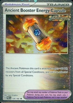 [TR] Ancient Booster Energy Capsule (159/182) (Cosmos Holo) [Scarlet & Violet: Paradox Rift]