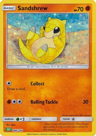 [PKM] Sandshrew [Trading Card Game Classic]