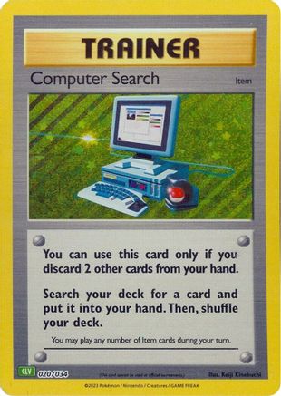 [TR] Computer Search (CLV) [Trading Card Game Classic]