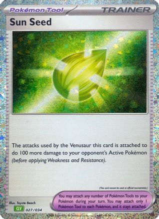 [PKM] Sun Seed [Trading Card Game Classic]