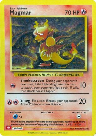 [PKM-R] Magmar [Trading Card Game Classic]