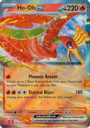 [PKM-R] Ho-oh ex [Trading Card Game Classic]
