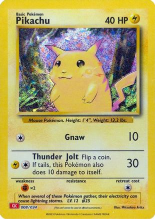 [PKM-R] Pikachu [Trading Card Game Classic]