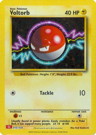 [PKM-R] Voltorb [Trading Card Game Classic]