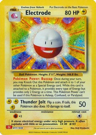 [PKM-R] Electrode [Trading Card Game Classic]