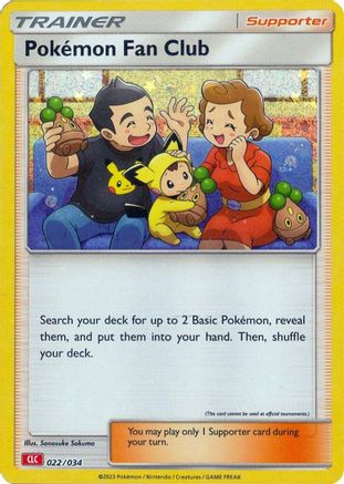 [PKM] Pokemon Fan Club (CLC) [Trading Card Game Classic]