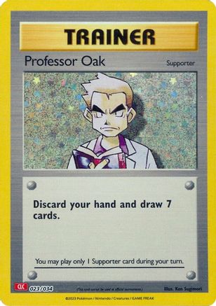 [TR] Professor Oak (CLC) [Trading Card Game Classic]