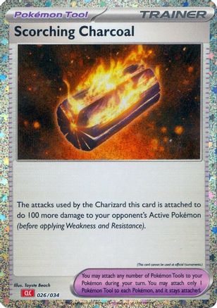 [PKM] Scorching Charcoal [Trading Card Game Classic]
