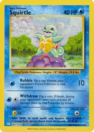 [PKM-R] Squirtle [Trading Card Game Classic]