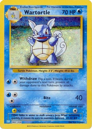 [PKM] Wartortle [Trading Card Game Classic]