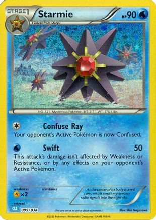 [PKM-R] Starmie [Trading Card Game Classic]