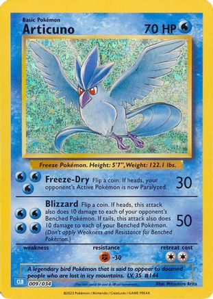 [PKM] Articuno [Trading Card Game Classic]