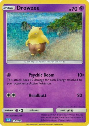 [PKM-R] Drowzee [Trading Card Game Classic]