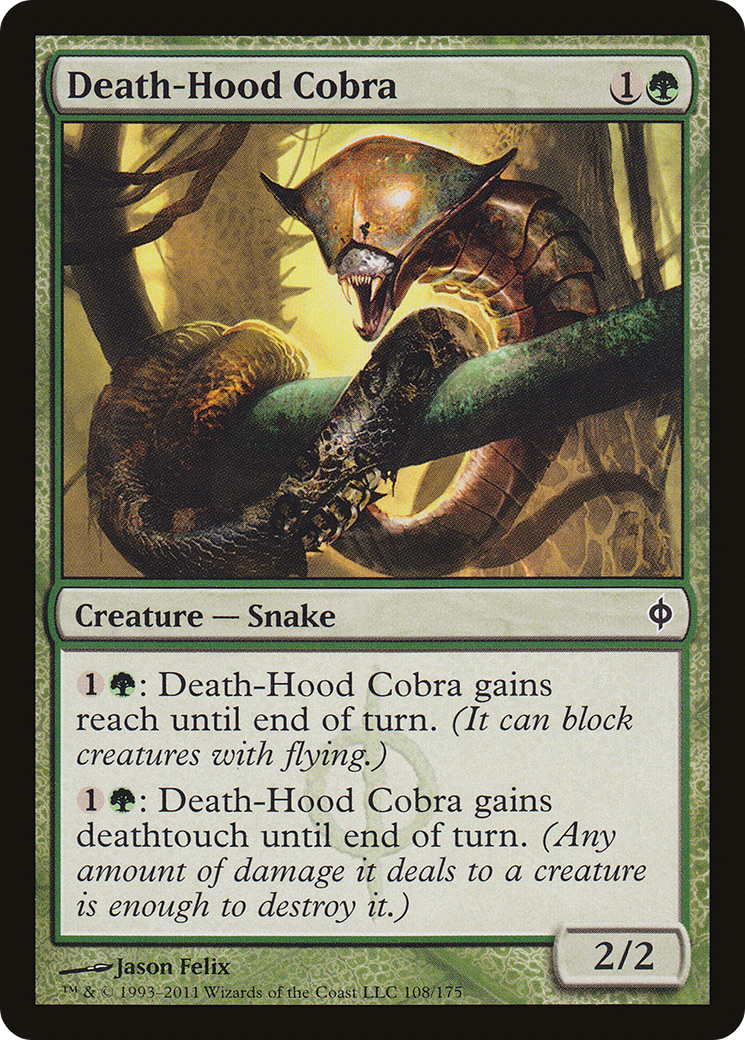 {C} Death-Hood Cobra [New Phyrexia][NPH 108]