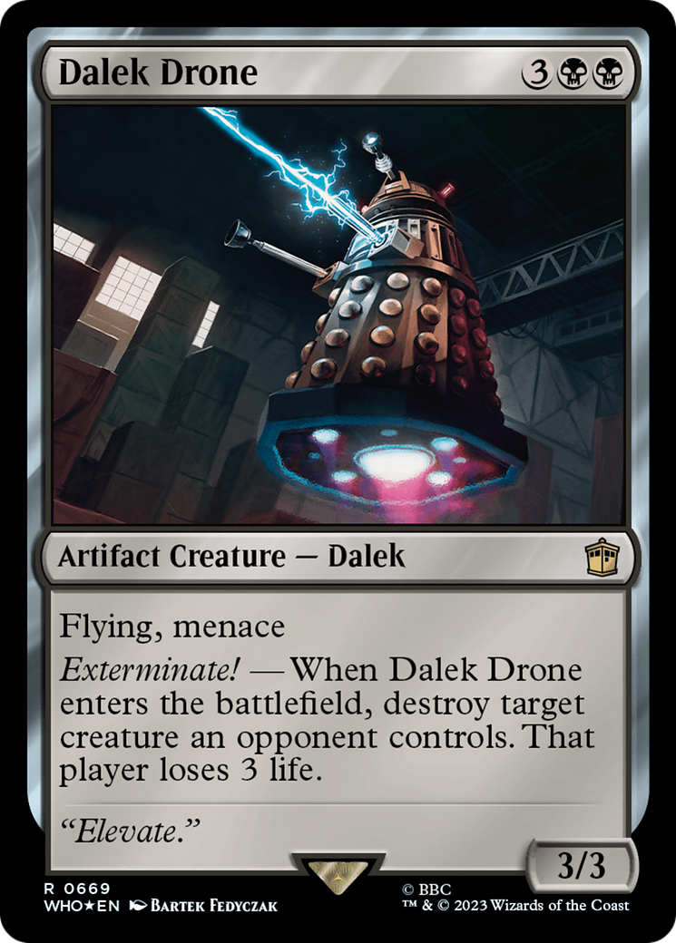 {R} Dalek Drone (Surge Foil) [Doctor Who][WHO 669]