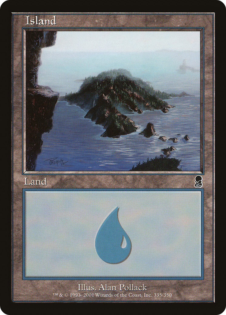 {B}[ODY 335] Island (335) [Odyssey]