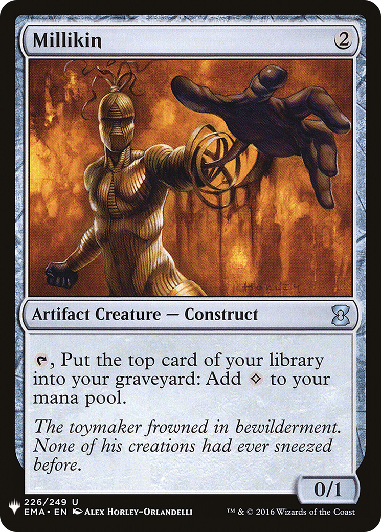 {C} Millikin [Mystery Booster][LS EMA 226]