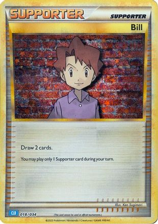 [PKM] Bill (CLB) [Trading Card Game Classic]