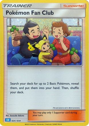 [PKM] Pokemon Fan Club (CLB) [Trading Card Game Classic]