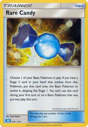 [PKM] Rare Candy (CLB) [Trading Card Game Classic]