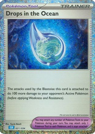 [PKM] Drops in the Ocean [Trading Card Game Classic]