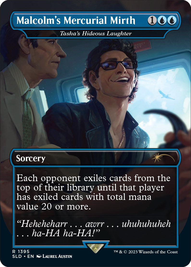 {R} Malcolm's Mercurial Mirth - Tasha's Hideous Laughter [Secret Lair Drop Series][SLD 1395]