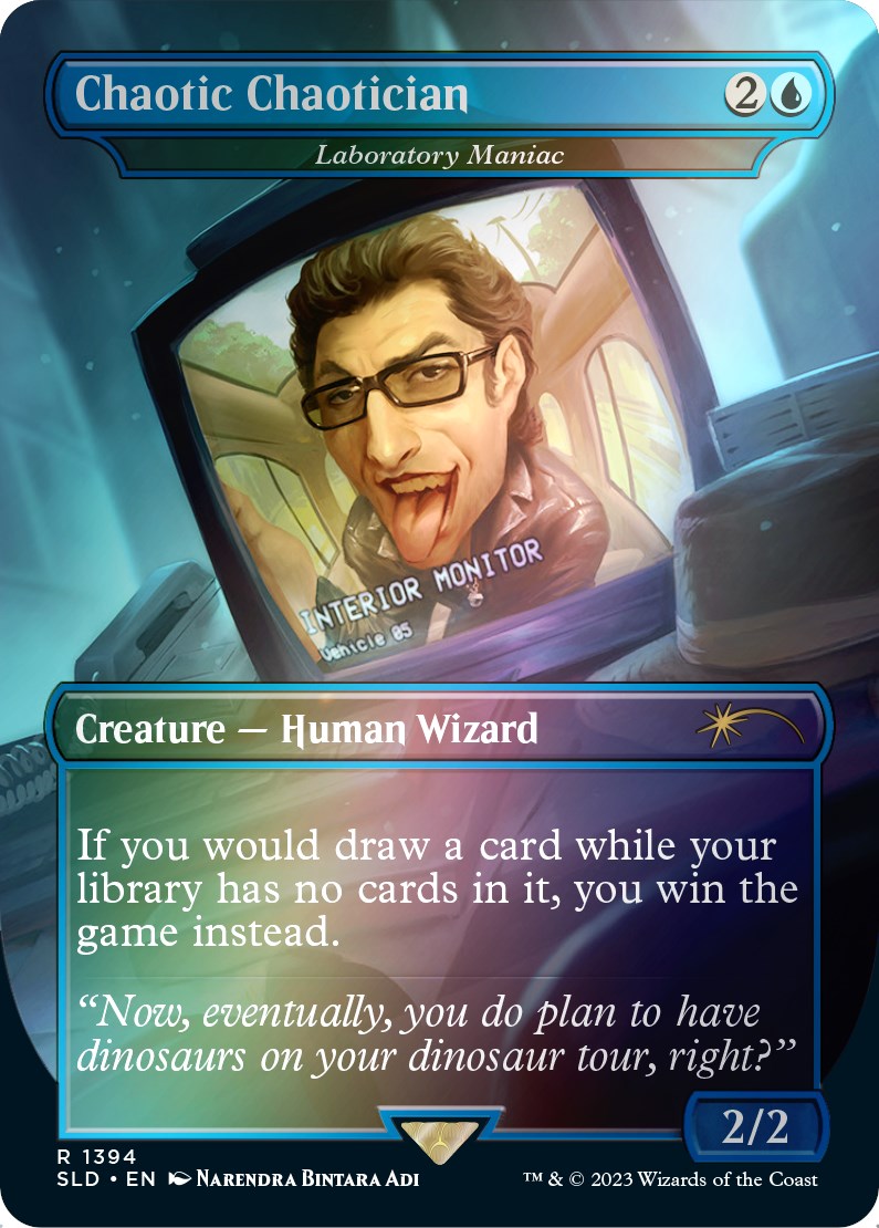 {R} Chaotic Chaotician - Laboratory Maniac (Rainbow Foil) [Secret Lair Drop Series][RBF SLD 1394]